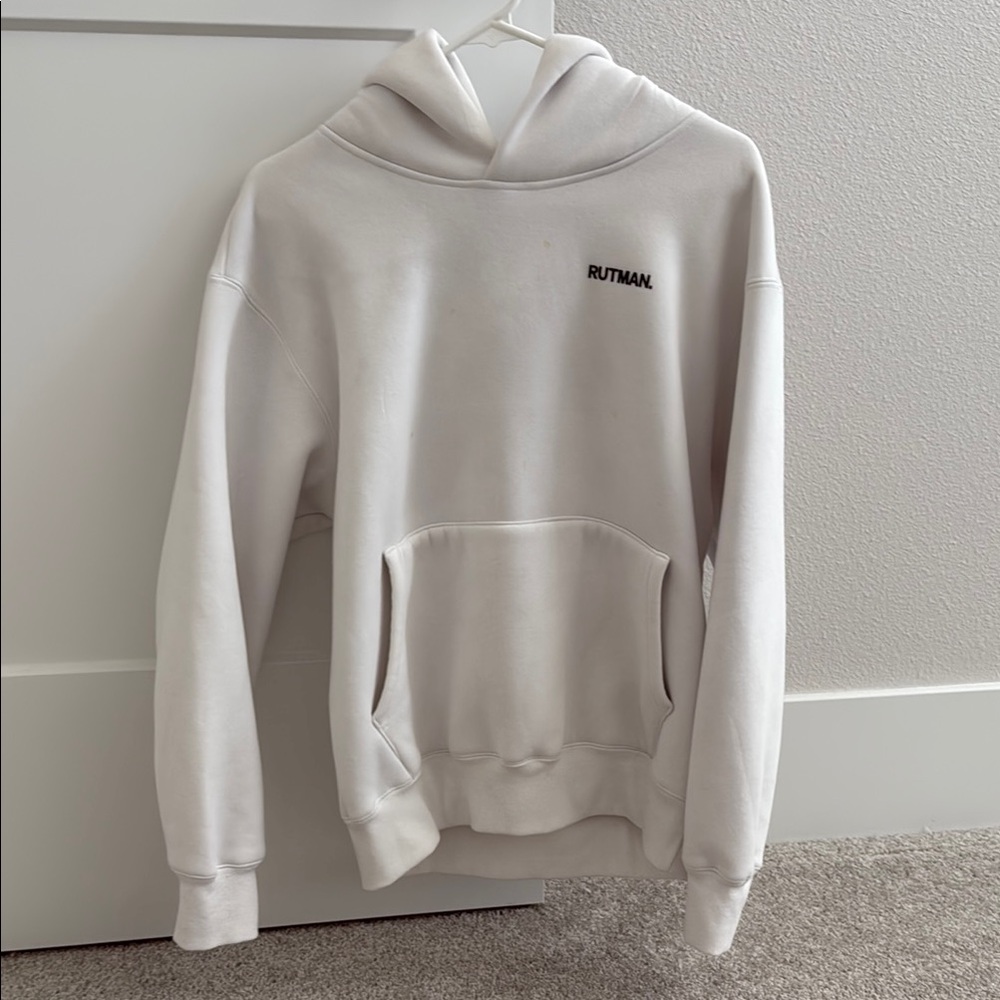 Rutman White Hoodie